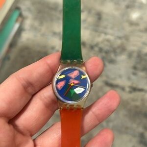 Vintage Swatch Watch - Fish